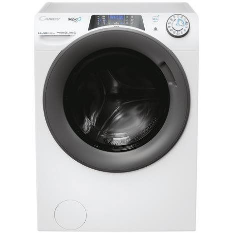 Candy RapidÓ PRO RPW 4856BWR8-S сушилник за съдове Свободно стоящ Предно зареждане Бяла D
