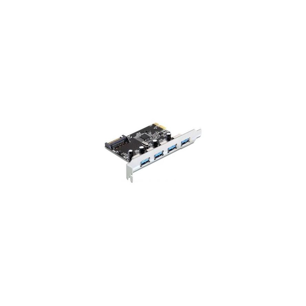 Delock ovládač PCIe 2.0 x 1 4 x USB 3.0 (89297)