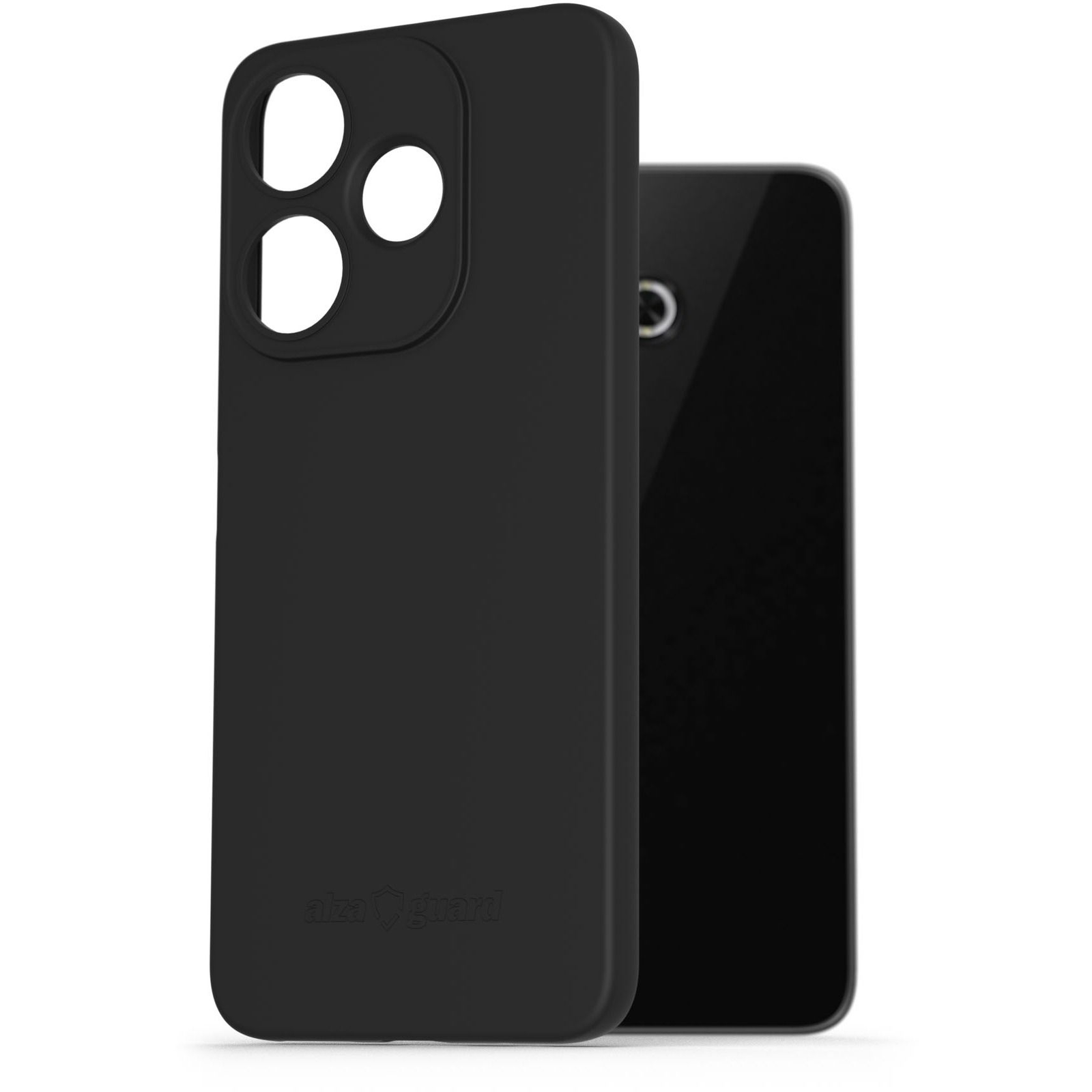 AlzaGuard Xiaomi Redmi 13 fekete matt TPU tok (AGD-PCT425B)