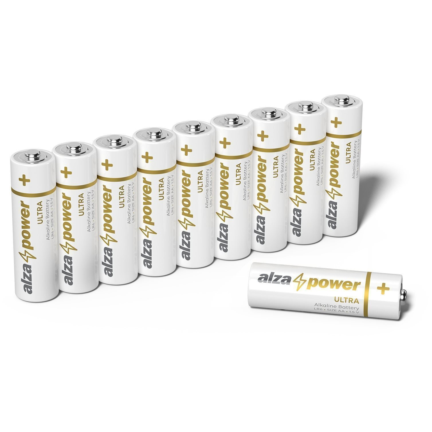 AlzaPower Ultra Alkaline LR6 (AA) 10db ökocsomagban (APW-BAA10BXU)