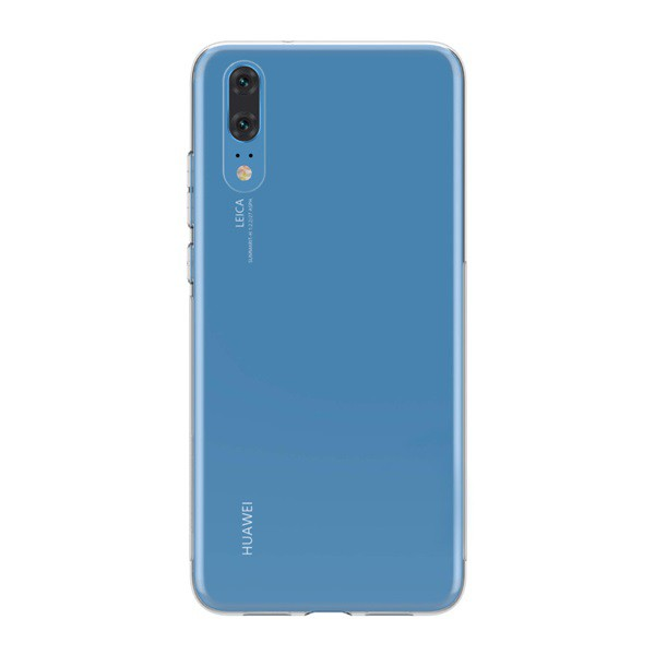 Szilikon telefonvédő (ultravékony) ÁTLÁTSZÓ [Huawei P20] (5996457760749)