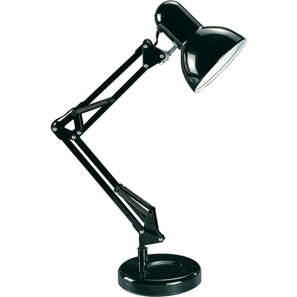 Rábalux Asztali Lámpa Samson Halogén E27 60 W Fém Fekete