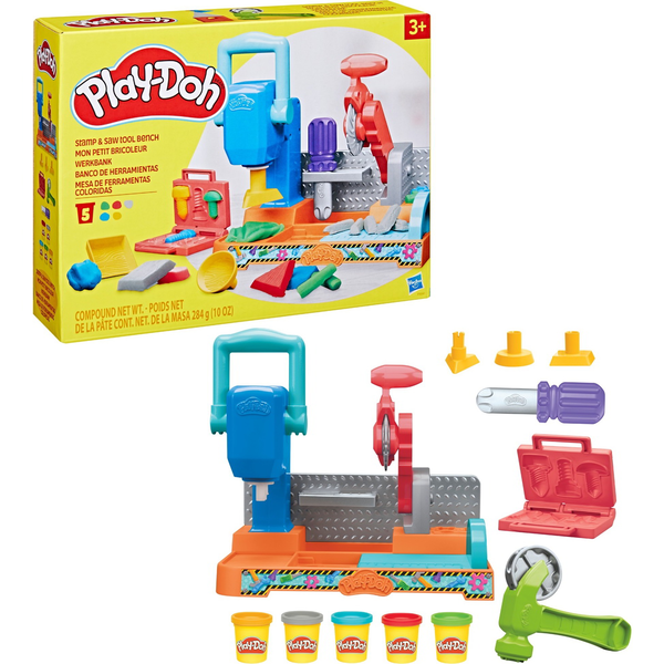 Play-Doh Stamp & Saw Tool Bench