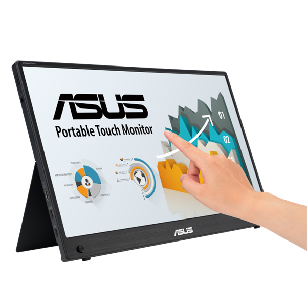 ASUS MB16AMTR ZenScreen hordozható touch monitor 15.6" Full HD