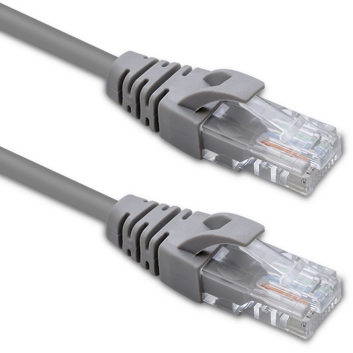 Qoltec UTP CAT5e Patch kábel 5m - Szürke (54524)