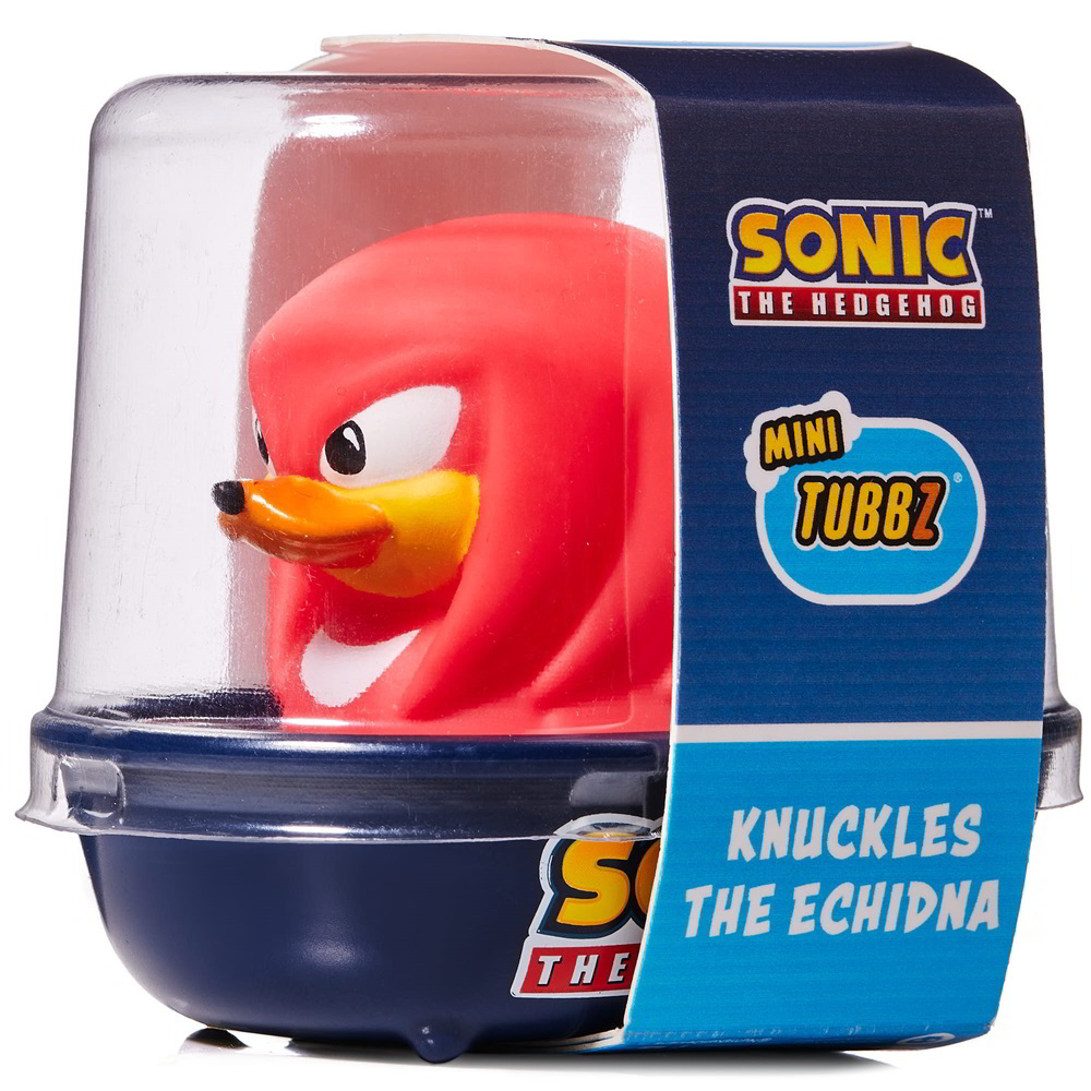 Numskull Tubbz Mini Sonic Knuckles Gumikacsa (NS4769)