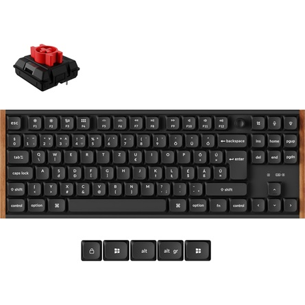 Клавиатура Keychron K1 Ultra 8K — K1U-H6P-HU, черна