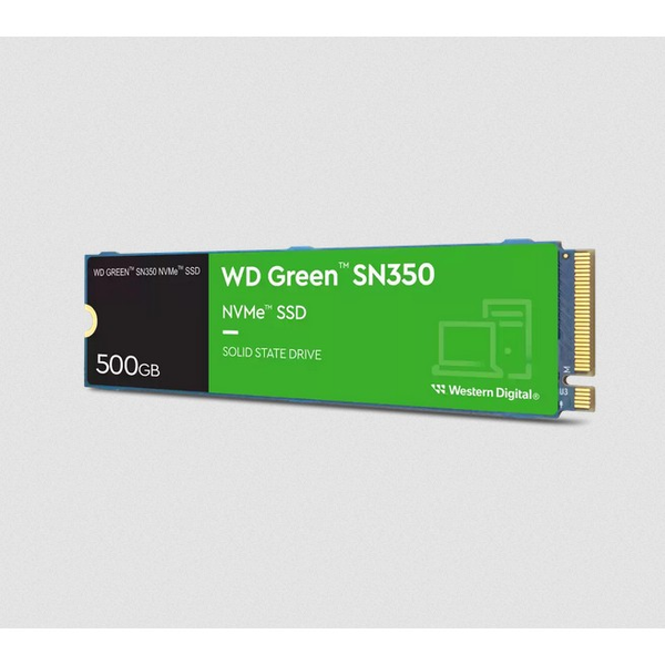 SSD M.2 500GB WD Green SN350 NVMe PCIe 3.0 x 4 (WDS500G2G0C)