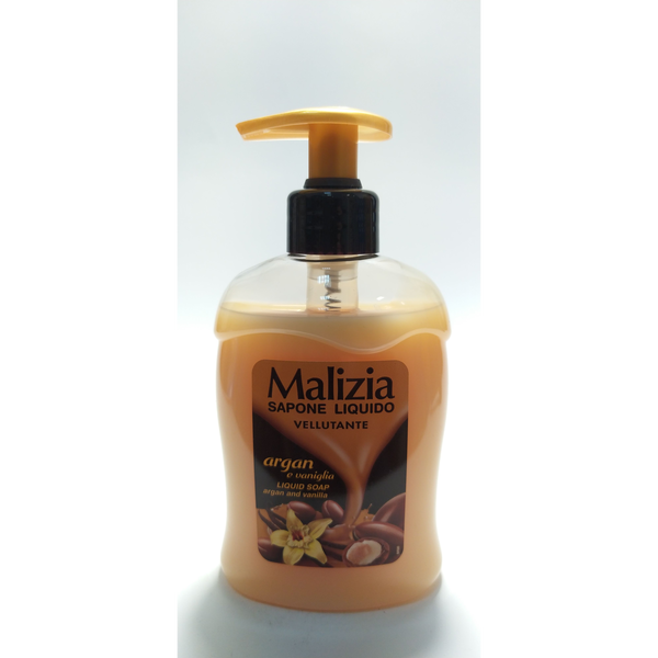 MALIZIA       SAPONE           300 ML. ARGAN/VANIGLIA
