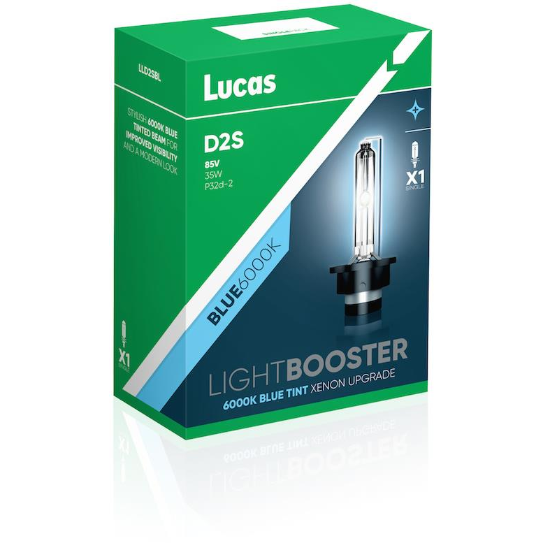 Lucas Lightbooster Blue D2S 35W 6000K (LLD2SBL)