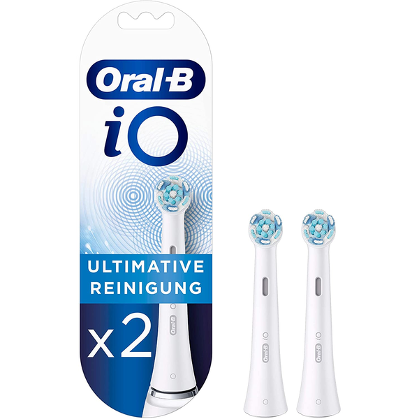 Oral-B iO Ultimate Clean Elektromos Fogkefe fej - Fehér (2db)