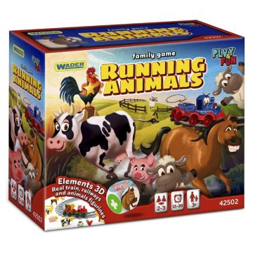 Wader: Rohanó állatok családi társasjáték (42502) (42502)