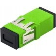 Adapter AV Alantec Adapter światłowodowy bezkołnierzowy jednomodowy SM SC/APC simplex ALANTEC