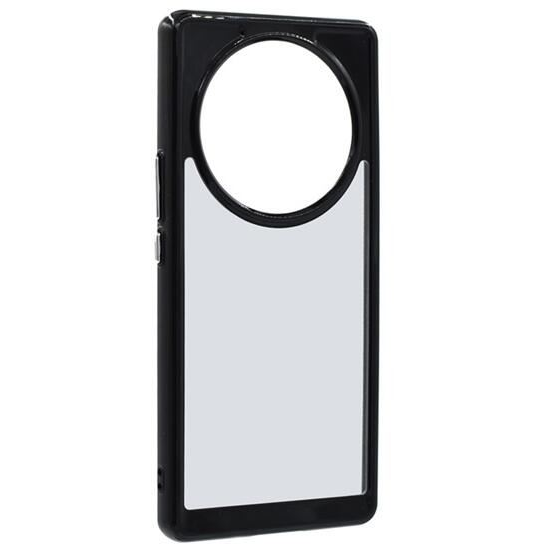 Gigapack Honor Magic5 Lite 5G szilikon tok áttetsző-fekete (GP-136336) (GP-136336)