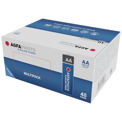 AgfaPhoto Power LR6 Ceruzaelem Alkáli mangán 1.5 V 48 db (110-859316) (110-859316)