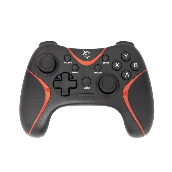 White Shark Decurion Gamepad - Fekete/Piros (PC/PS3/Android)