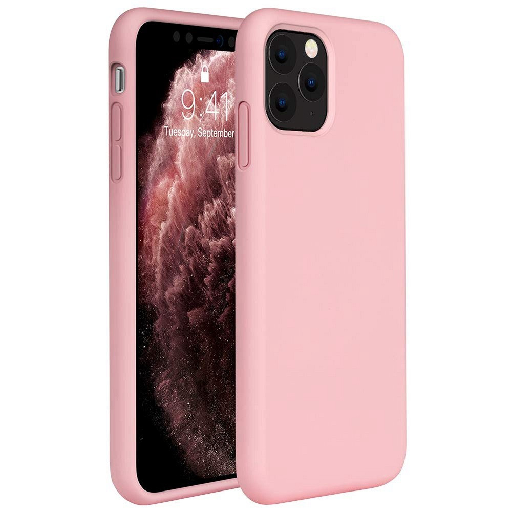 Samsung Galaxy A50 / A50s / A30s, Szilikon tok, Wooze Liquid Silica Gel, rózsaszín (103136)