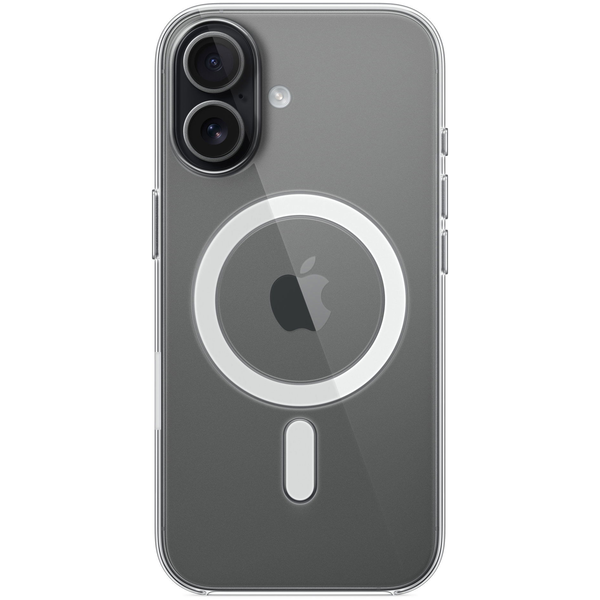 Apple MagSafe-rögzítésű átlátszó iPhone 17 tok