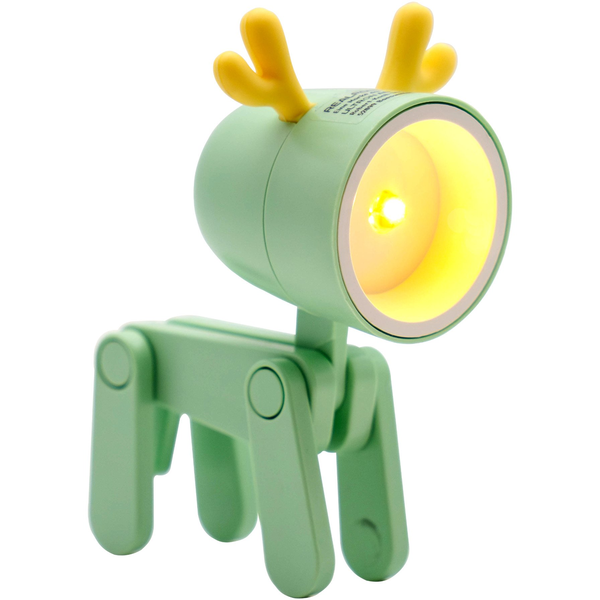 RealPower LED-Tier Taschenlampe Green Deer