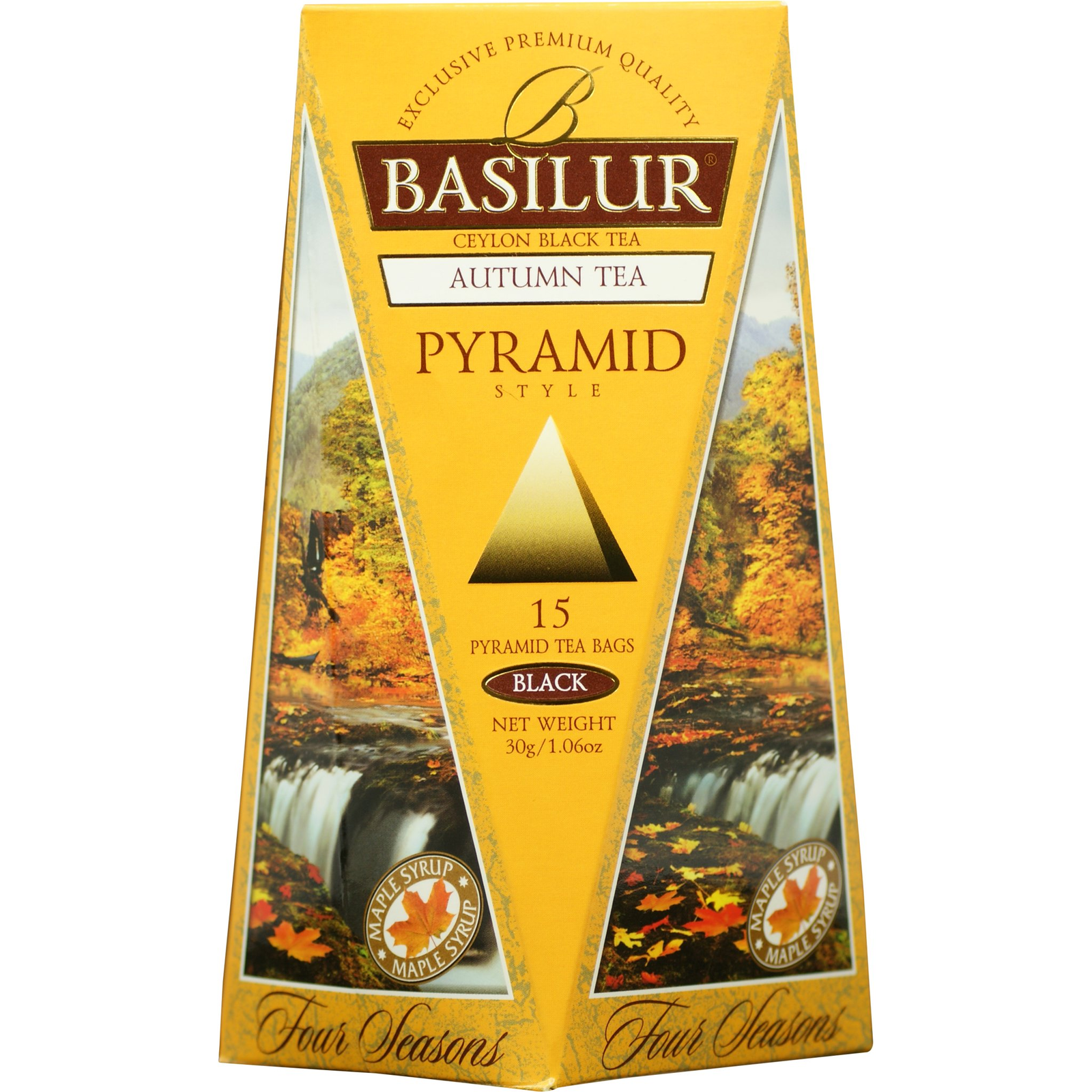 Basilur Four Seasons Autumn 15 × 2 g pyramid papír (4792252919365)