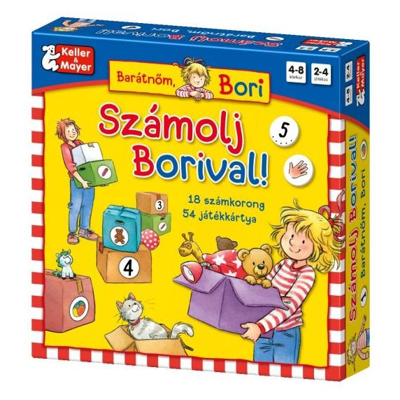 Keller - Mayer Számolj Borival! társasjáték (713885) (K713885)