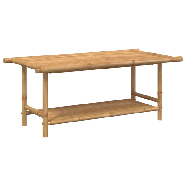 vidaXL vidaXL Stolik kawowy, 110x55x45 cm, bambusowy