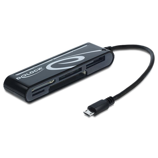 DeLock DL91732 kártyaolvasó Micro USB OTG 6 slot