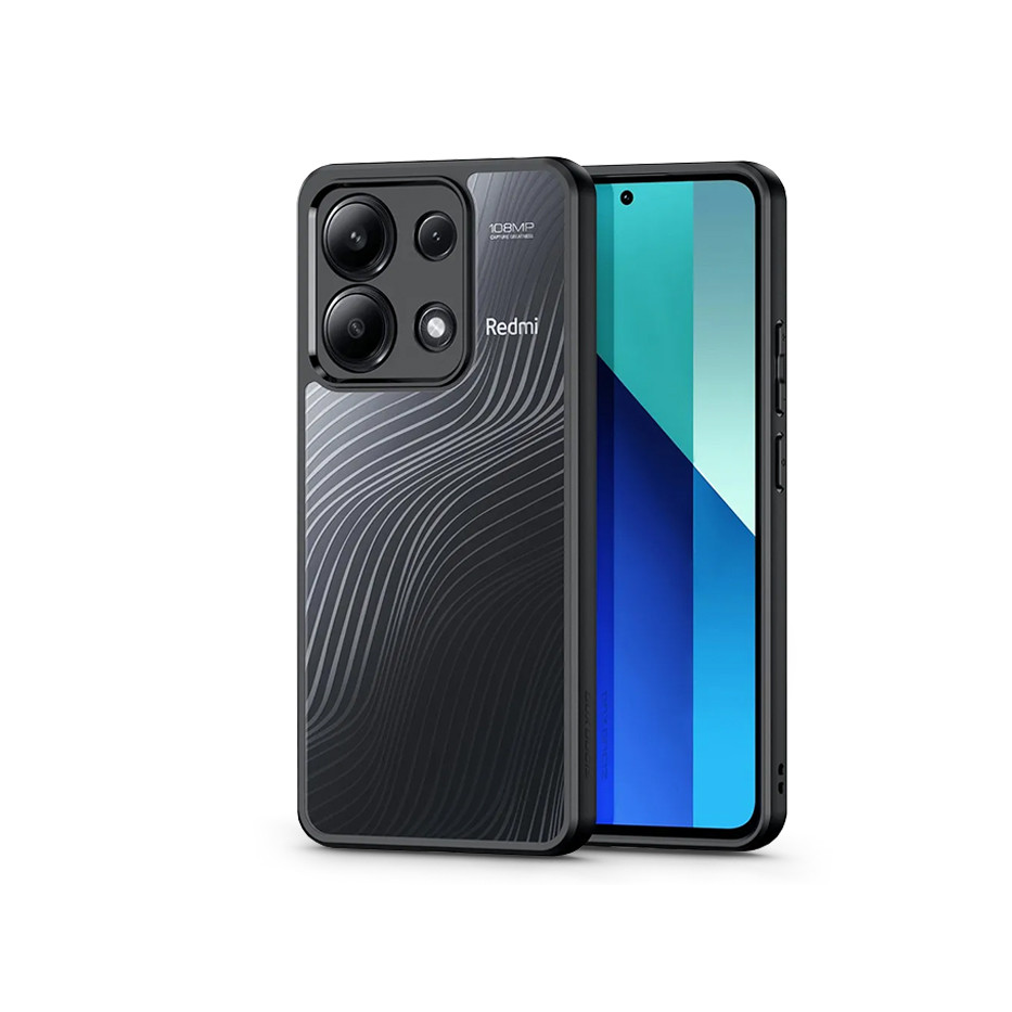 Xiaomi Redmi Note 13 5G hátlap - Dux Ducis Aimo Series - fekete/átlátszó (DD009048)