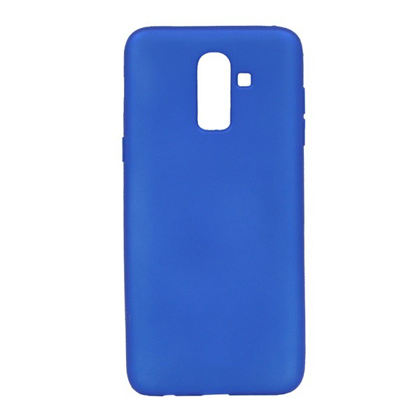 Szilikon telefonvédő (matt) KÉK [Samsung Galaxy A6+ (2018) SM-A605F] (5996457774685)