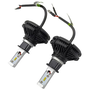 Set 2 becuri LED auto, Homasita, Lumiled H3, 6000 LM, 50W, IP67
