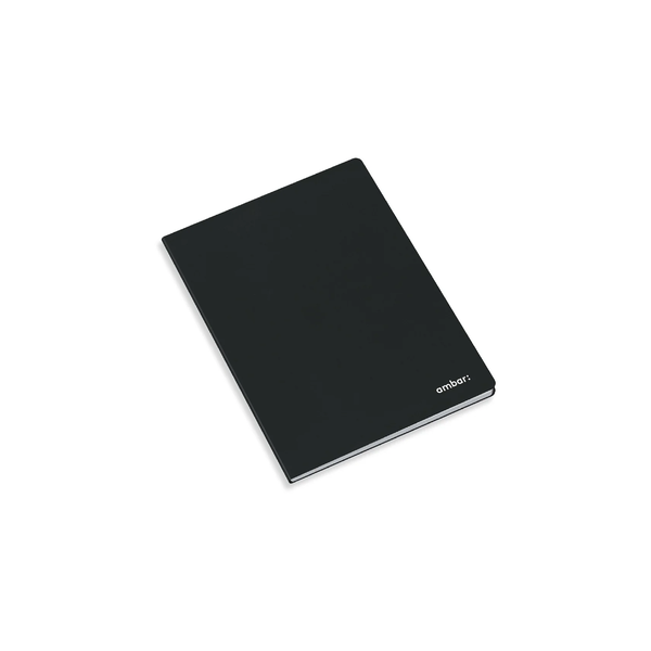 Ambar Classic 80 lapos A5 Puhafedeles vonalas füzet - Fekete