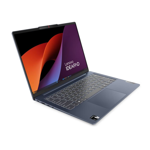 Lenovo IdeaPad Slim 5 14Q8X9 Copilot+ PC Snapdragon X1P-42-100 Ноутбук 35,6 см (14") WUXGA 16 GB LPDDR5x-SDRAM 1 TB SSD Wi-Fi 7 (802.11be) Windows 11 Home Унгарски Син