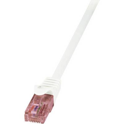 Patchcord LogiLink CQ2051U CAT.6 U/UTP 2 m, bílý
