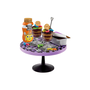 MGA Entertainment Miniverse Make It Mini Food Halloween Series 2 gyűjthető kiegészítő étel szett