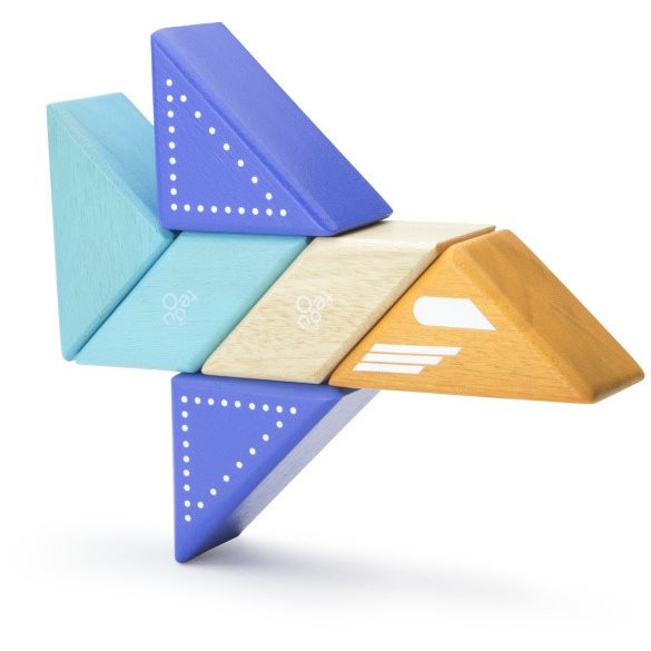 Tegu Utazó mágneses építőjáték - Repülőgép (858790006241)