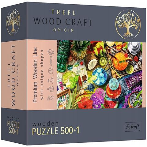 Trefl 20154 puzzle Puzzle di contorno 500 pz Cibo e bevande
