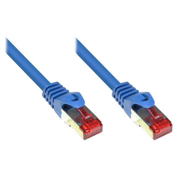 Good Connections Cat.6 Patchkabel S/FTP blau 0,15m