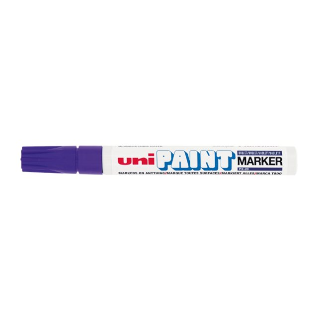 Uni PX-20 2.2-2.8mm Lakkmarker - Lila (PX-20(L) VIOLET(EU))