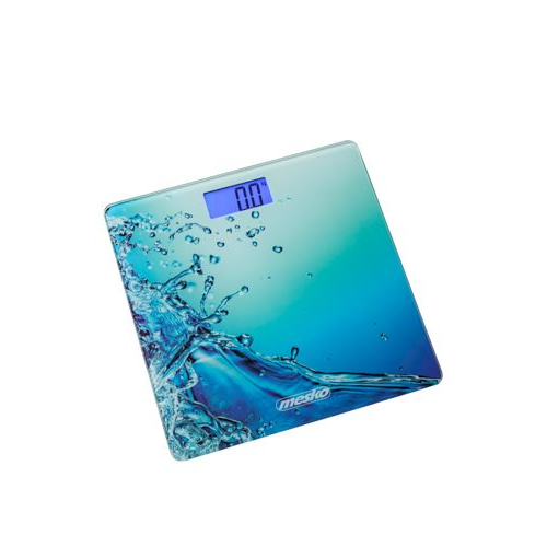 Mesko MS8156 személymérleg, kék tenger (MS8156)