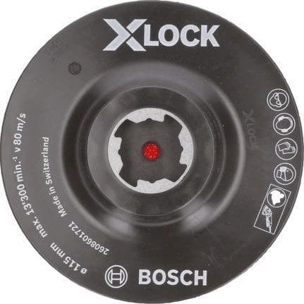 X-LOCK Stützteller Klettverschluss, Ø 115mm