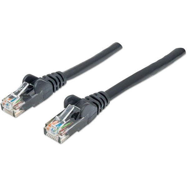 Intellinet 1.5m Cat6 netværkskabel Sort 1,5 m U/UTP (UTP)