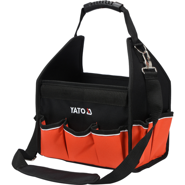 Чанта за инструменти отворена Yato, 16 джоба, 12", 30 х 19 х 29 см