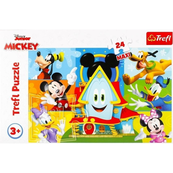 Trefl 14351 puzzle 24 pz Cartoni