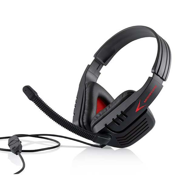 Mode Com MC-823 Ranger gamer mikrofonos fejhallgató, fekete-piros