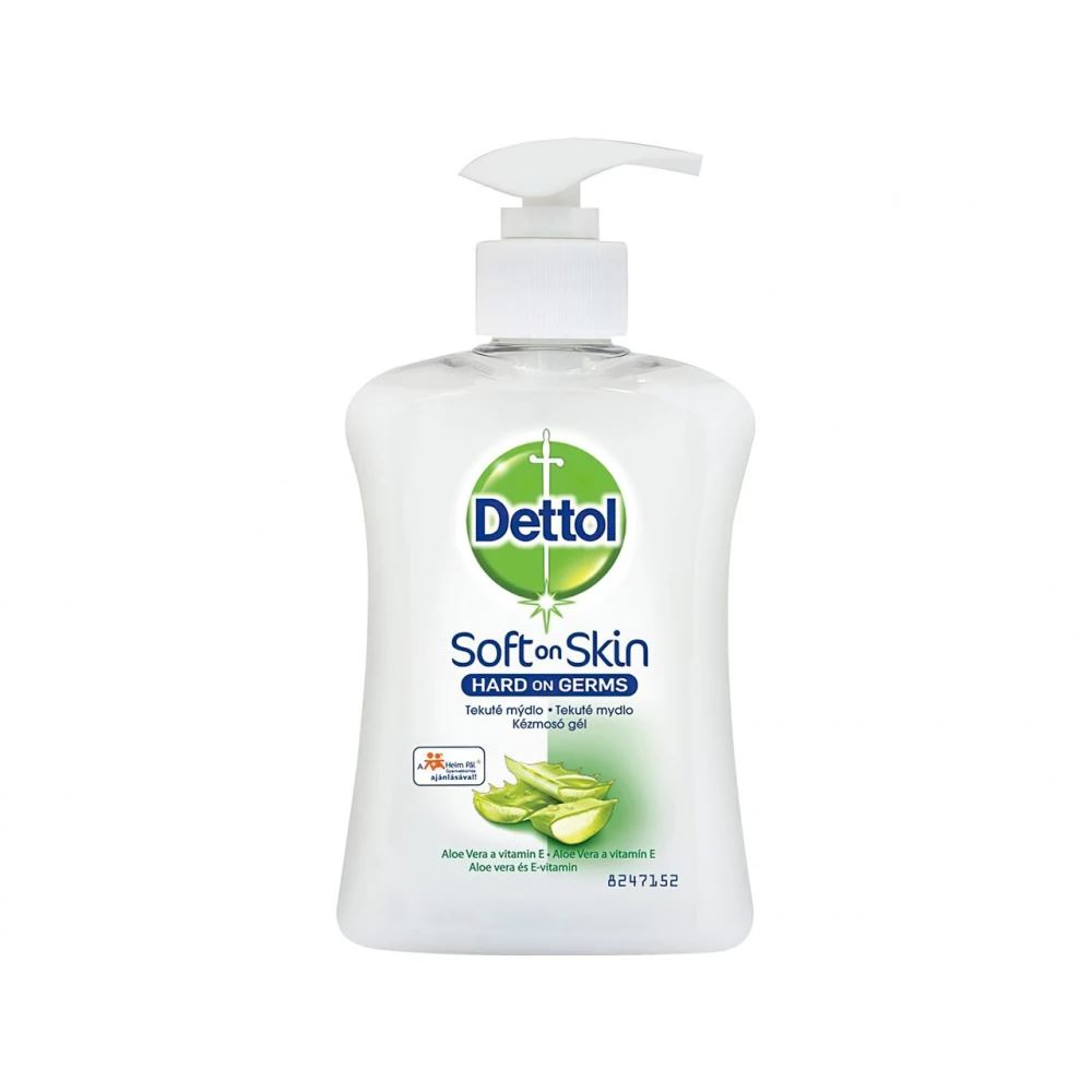 Dettol Aloe Vera & Milk Protein folyékony szappan 250 ml (8592326011195) (8592326011195)