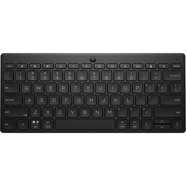 HP 350 BLK Compact Multi-Device Keyboard tastiera Casa Nero