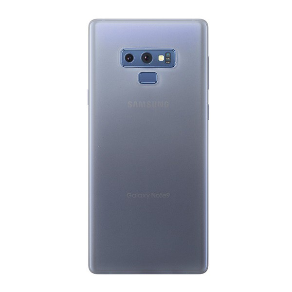 Szilikon telefonvédő (matt) FEHÉR [Samsung Galaxy Note 9 (SM-N960F)] (5996457790784)