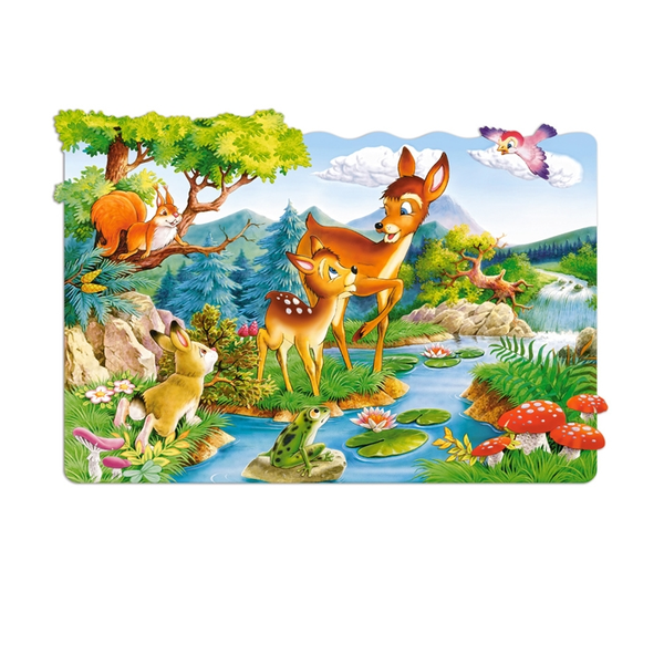 Castorland Little Deers 20 Maxi pcs Contourpuzzel 20 stuk(s) Stripfiguren