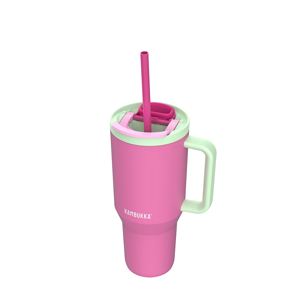 Kambukka Rio Dupla falú utazó Termosz bögre 950ml - Rózsaszín / Mentazöld (11-08004)