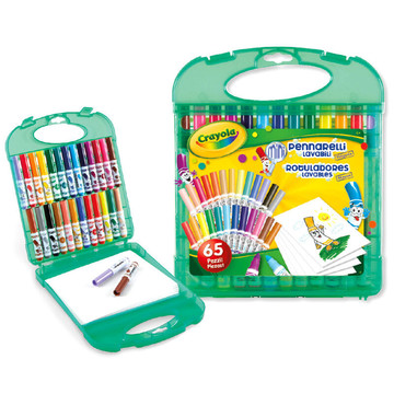Crayola: Lemostható minifilctoll készlet tartóban (04-5227) (04-5227)